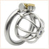Deluxe Stainless Steel Locking Chastity Cage